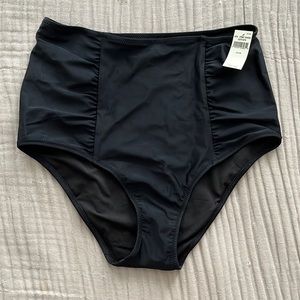 Aerie Ruched High Waisted Bikini Bottom